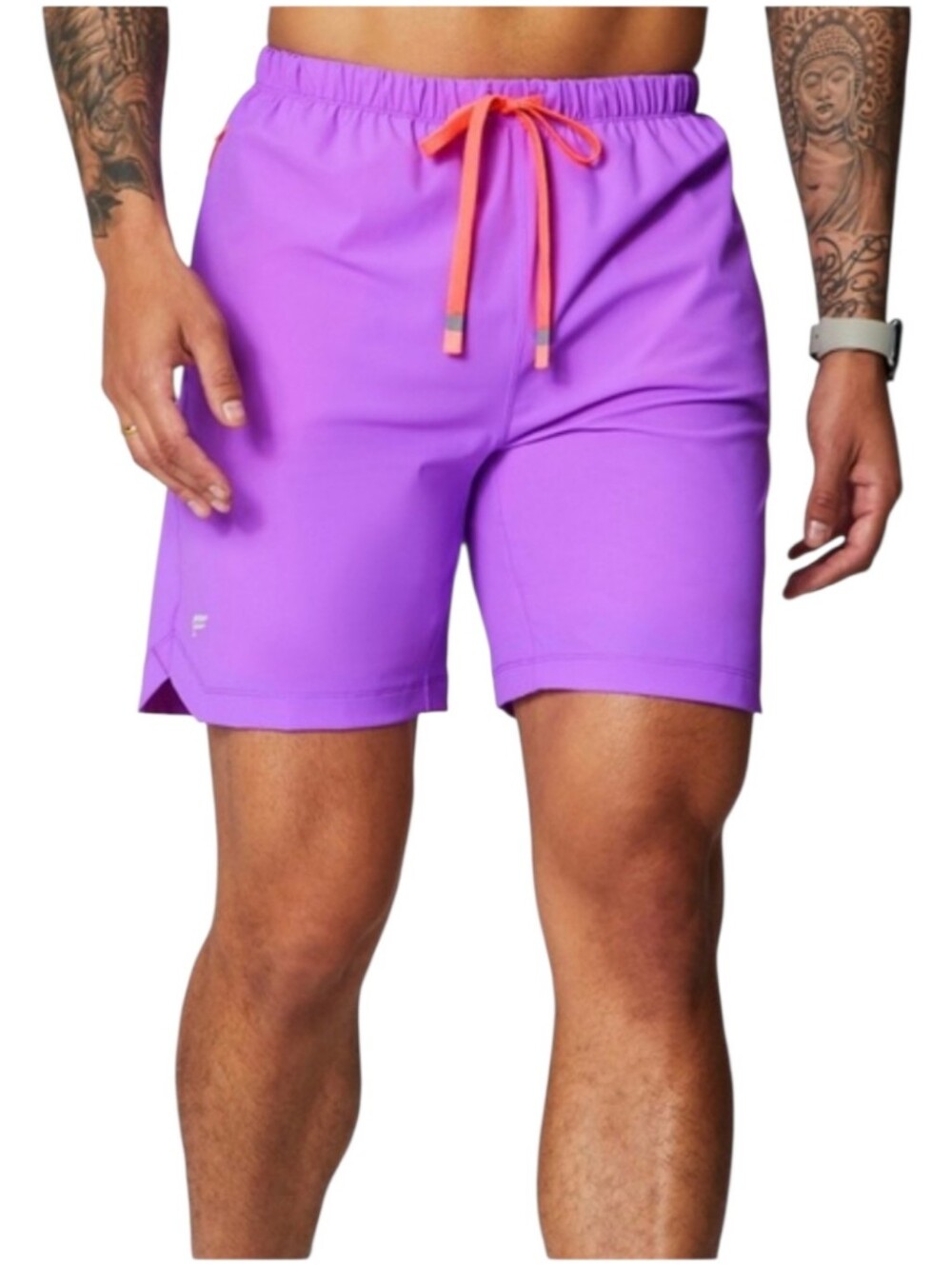 Fabletics The One 7" Purple Athletic Shorts Mens Meduim